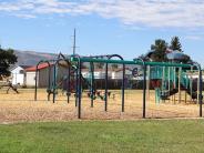 New playground equipment