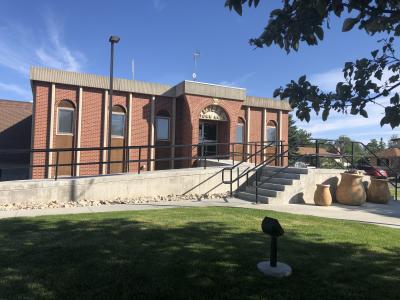 City hall entrance