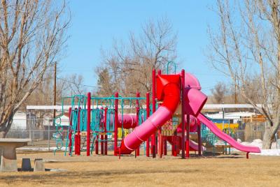 Colorful playground