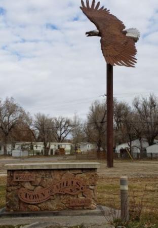 Eagle statue